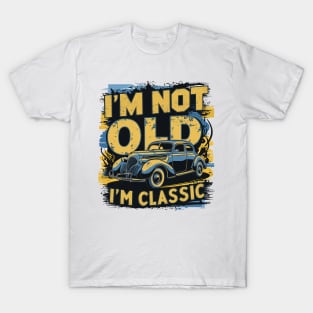 Timeless Ride: Ageless Elegance on Wheels T-Shirt